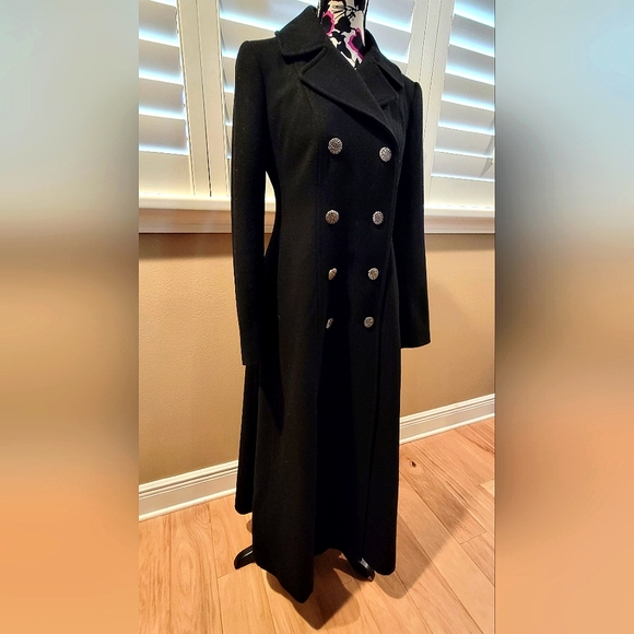 Y2K Vintage Moda Int. Wool Duster Coat - Picture 3 of 16